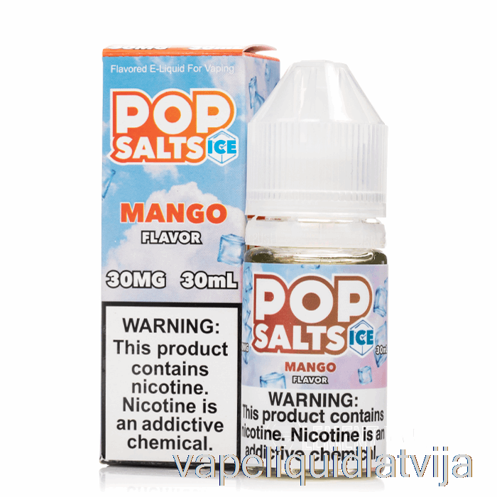 Ledus Mango - Popsāļi - 30ml 30mg Vape šķidrums